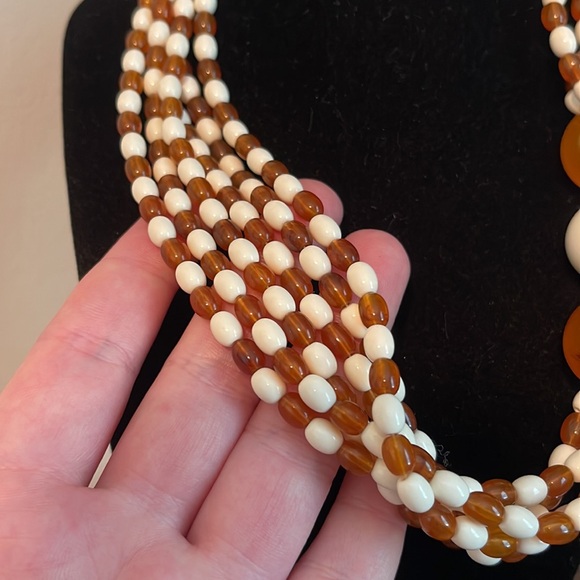 Avon 1987 Cosmopolitan Collection Beaded Necklace - Picture 3 of 8